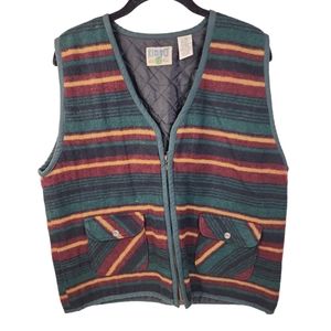 Vintage Kidco Wool Blend Full Zip Vest XL (bigger kids/Adults) SEE MEASUREMENTS